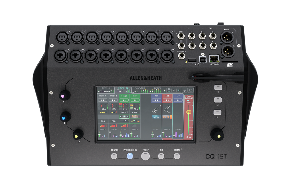 Allen & Heath CQ18T Ultra-Compact Digital Mixer