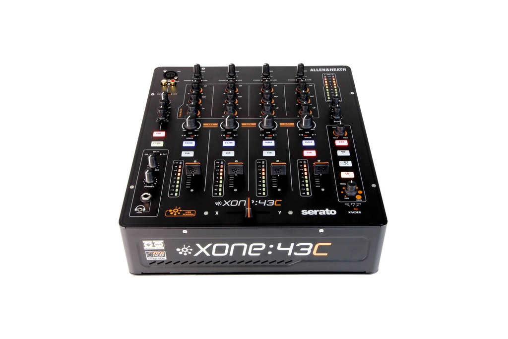 Allen & Heath XONE43C Serato DJ-Mixer Black