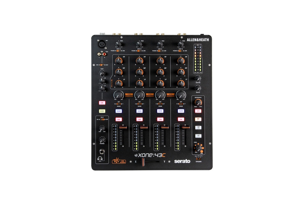 Allen & Heath XONE43C Serato DJ-Mixer Black