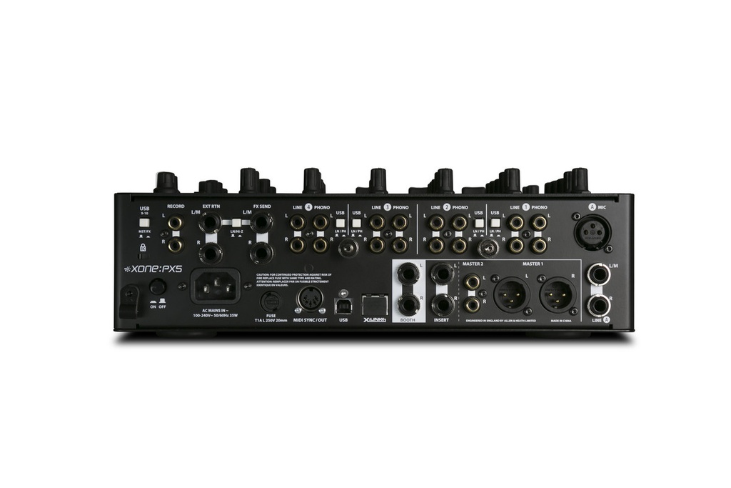 Allen & Heath XONEPX5 DJ Mixer internal soundcard