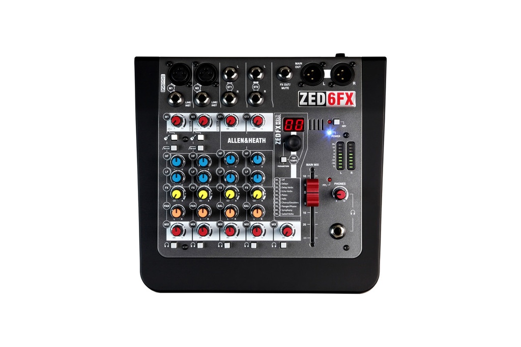 Allen & Heath ZED6FX 6-Channel Live Mixer with FX