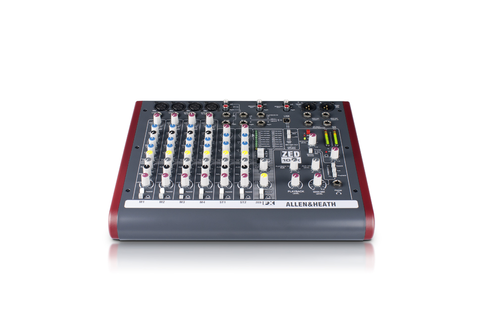 Allen & Heath ZED10FX Mixing Console 4m/2st