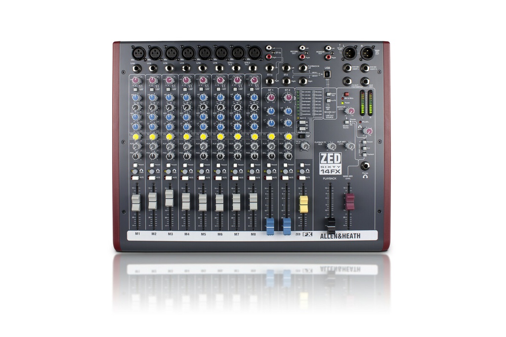 Allen & Heath ZED60-14FX Mixing Console