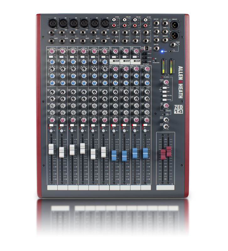 Allen & Heath ZED14 Mixing Console 6m/4st