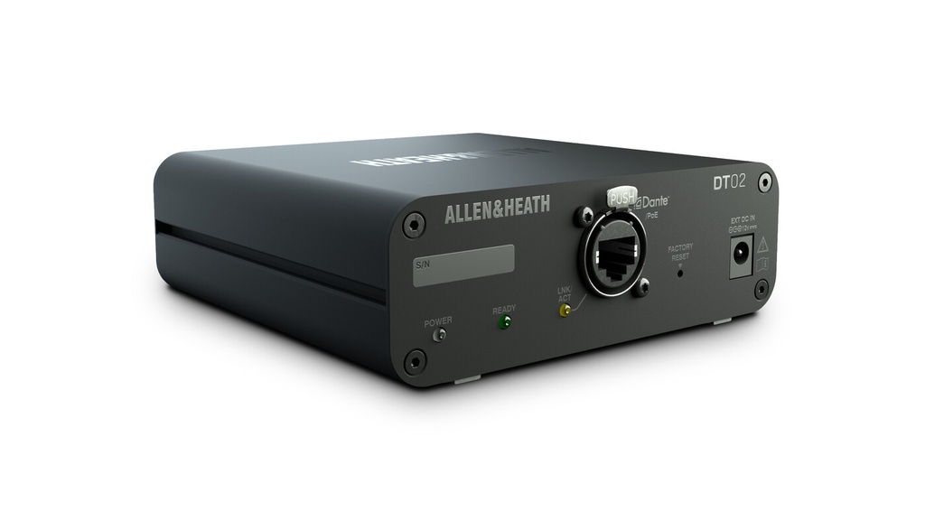 Allen & Heath DT02 Dante Output Interface