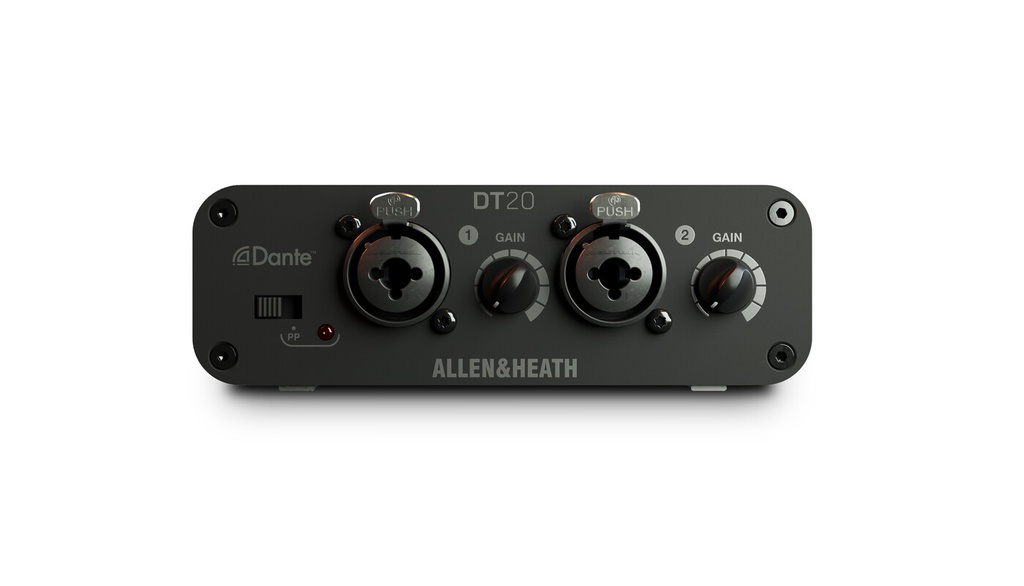 Allen & Heath DT20 Dante Input Interface