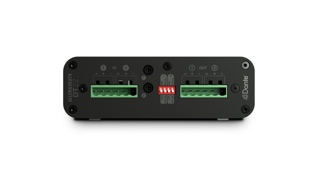 Allen & Heath DT22-M Dante I/O Interface