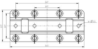 AYRTON 8 Points Omega Bracket