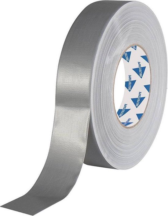 DELTEC Tape grijs 38mm 50 mtr p/rol