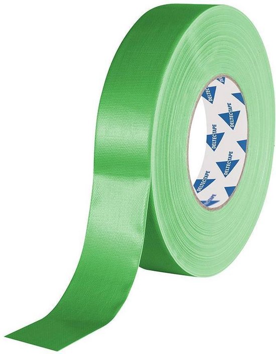 DELTEC Tape groen 38mm 50 mtr p/rol