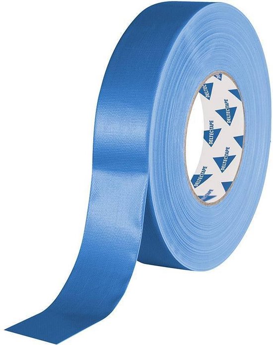 DELTEC Tape blauw 38mm 50 mtr p/rol