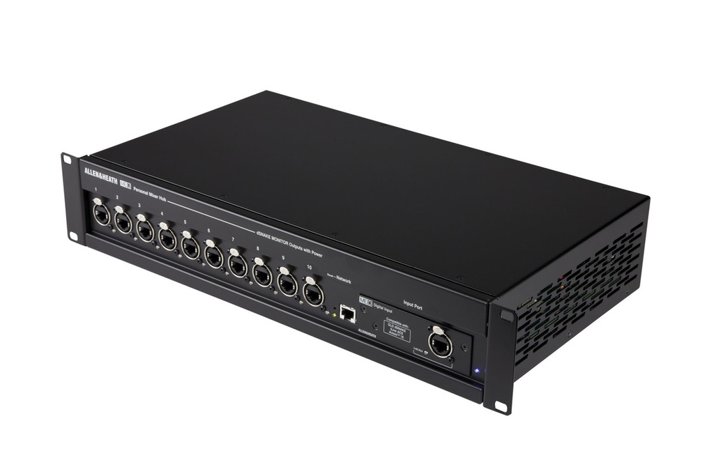 Allen & Heath ME-U 10 port PoE Hub