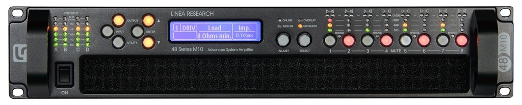 LINEA RESEARCH 48 M10 8x1250W/4Ohm amplifier