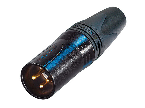 Neutrik NC3MXX-B-D 3-polig male XLR kabeldeel bulk