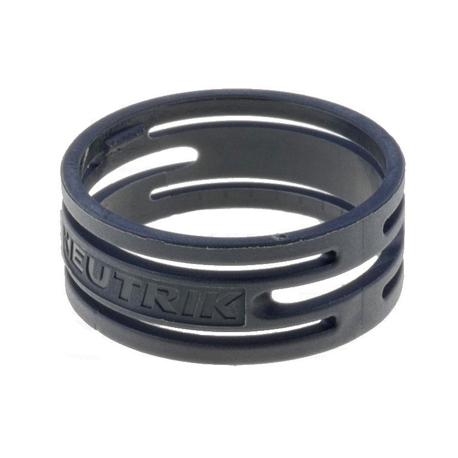 Neutrik XXR-10 merkring XX-serie zwart