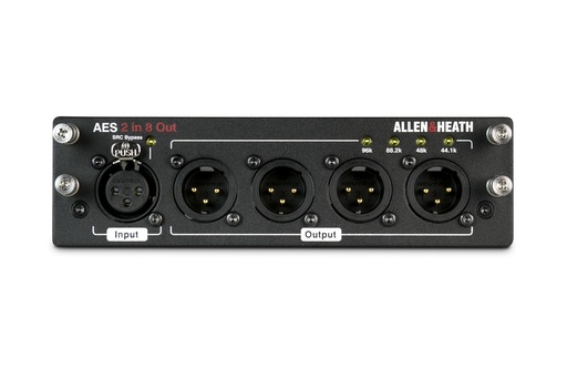 [AHMDLAES2I8OA] Allen & Heath AES3 Card 2in/8out for dLive/Avantis